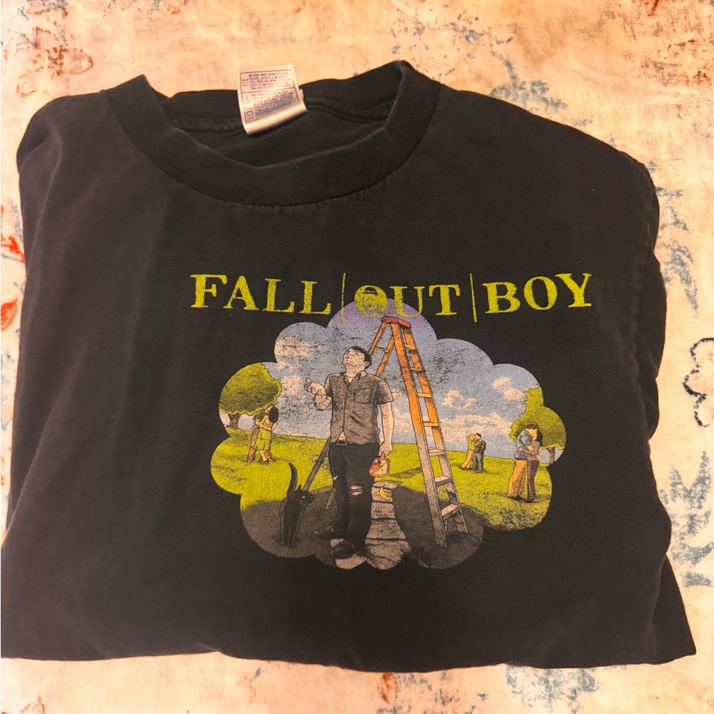 2006 FALL OUT BOY tour concert t shirt